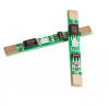Moduł BMS PCM PCB ładowania i ochrony ogniw Li-ion - 1S - 3,7V - 3A - do ogniw 18650